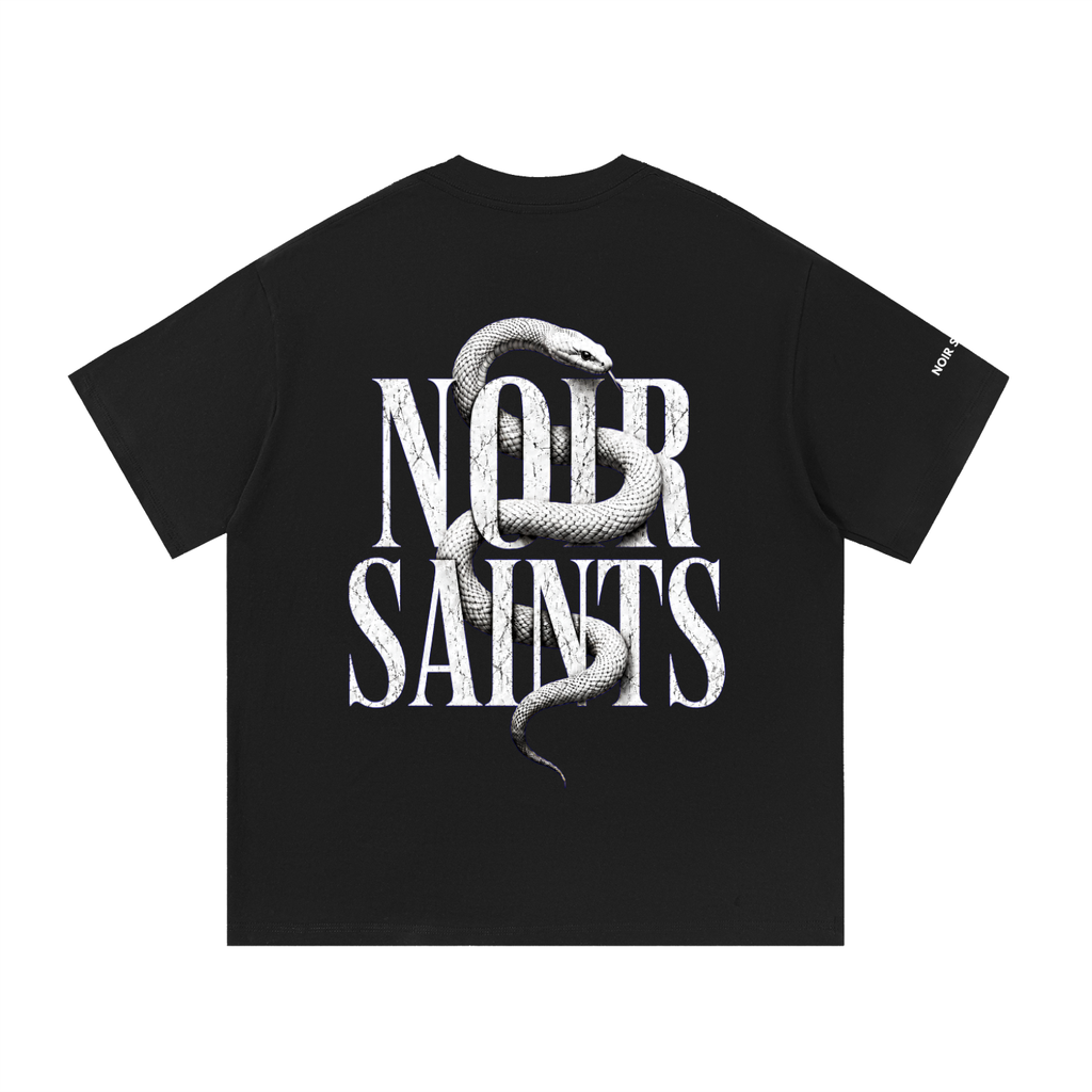 White Serpent Noir T-Shirt
