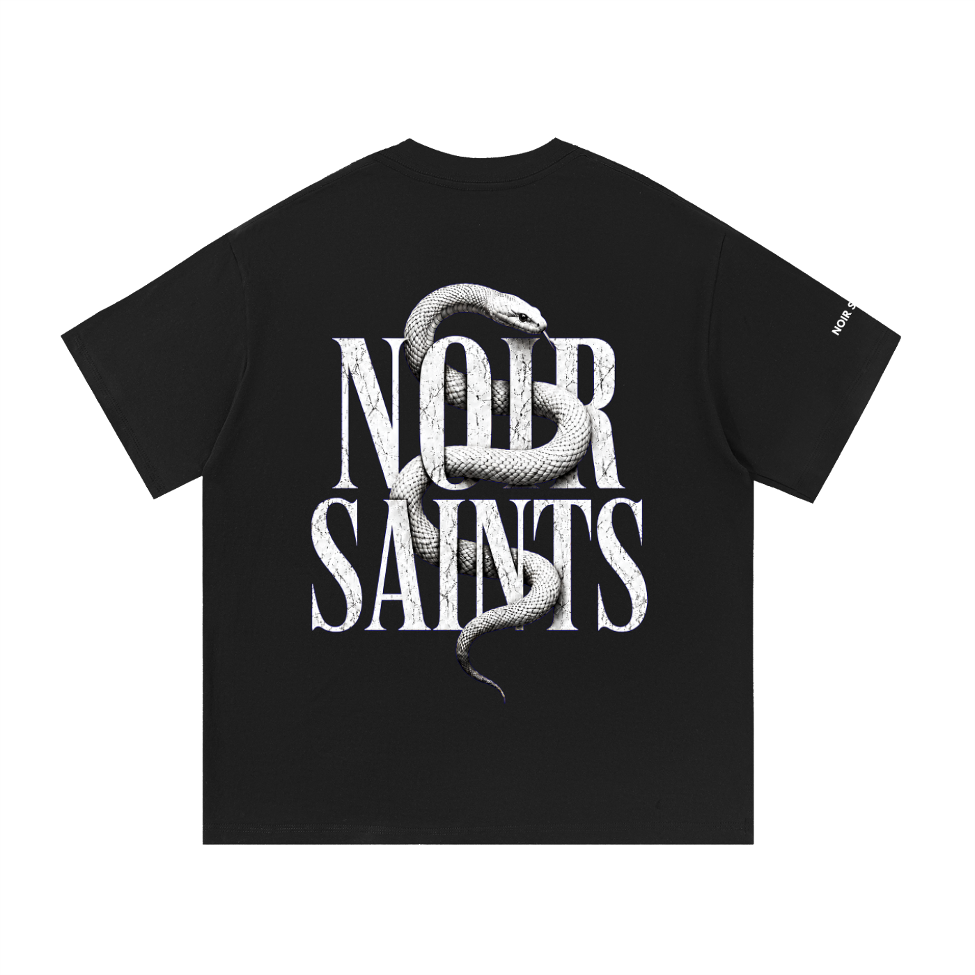 White Serpent Noir T-Shirt