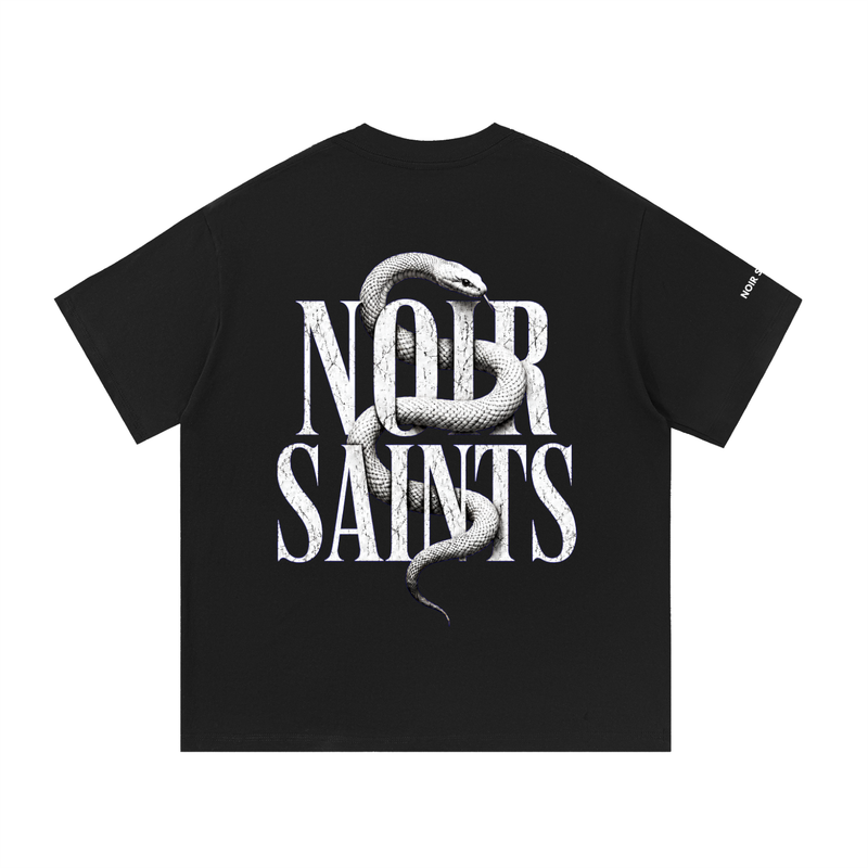 White Serpent Noir T-Shirt