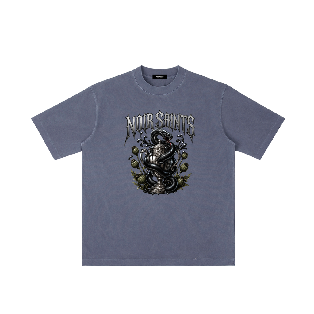 Serpent Relic Drop-Shoulder T-Shirt