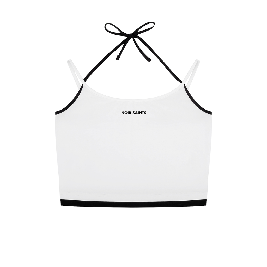 Contrast Halter Top