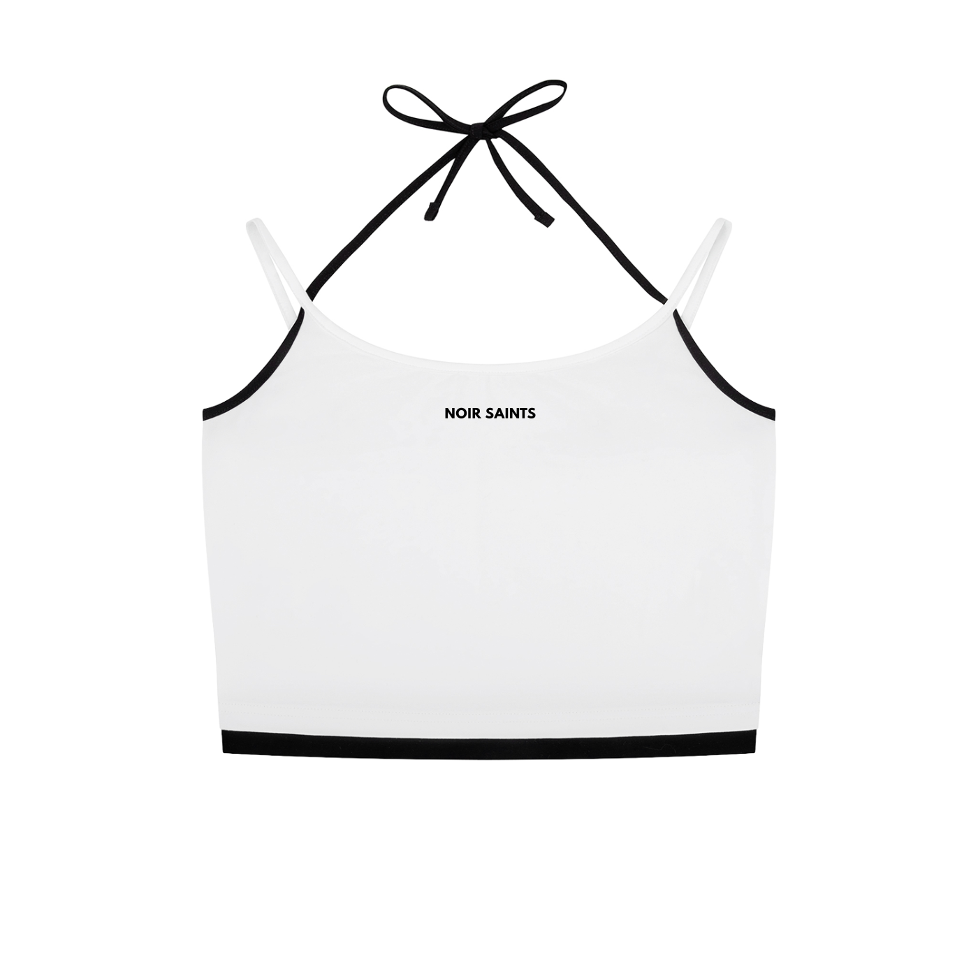 Contrast Halter Top