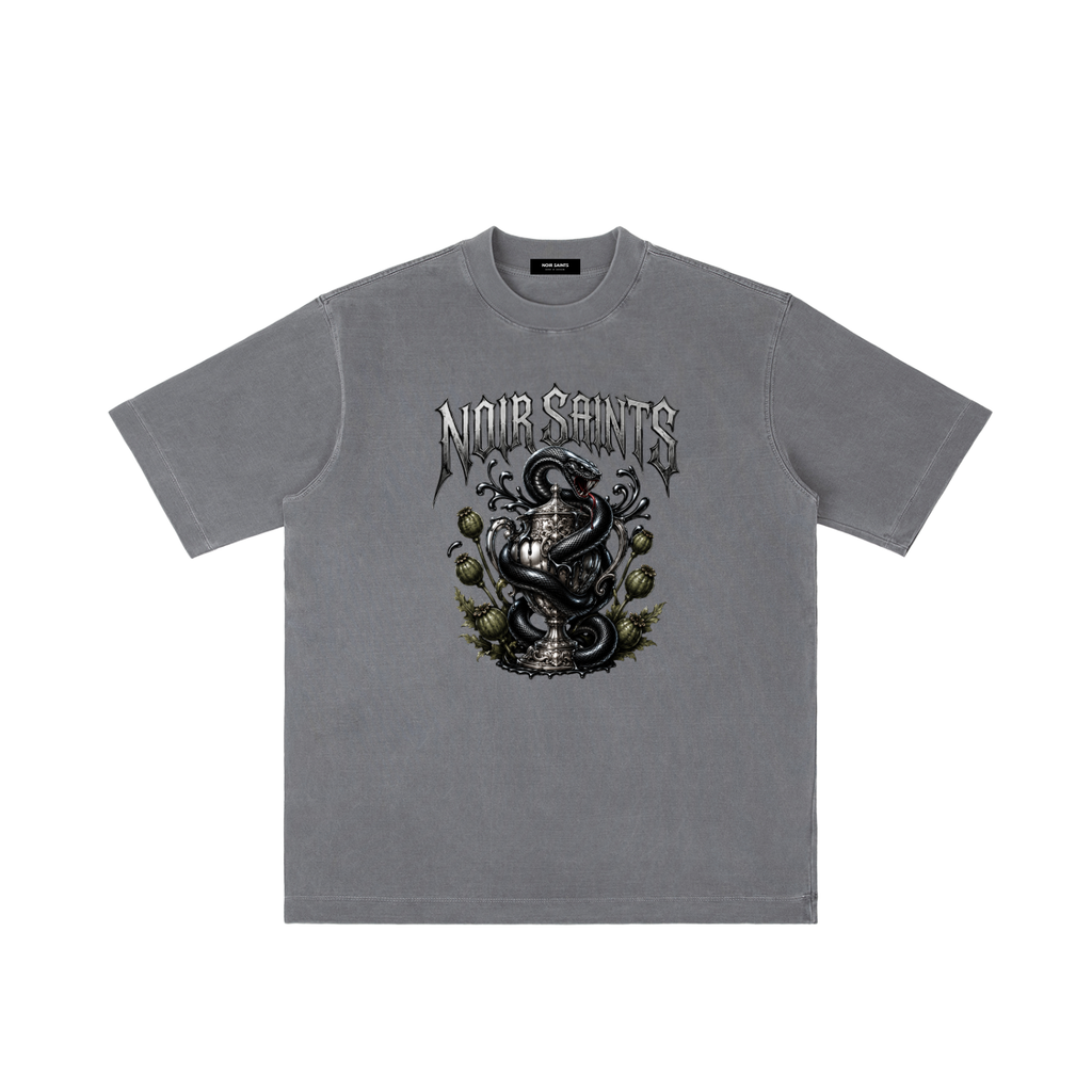 Serpent Relic Drop-Shoulder T-Shirt
