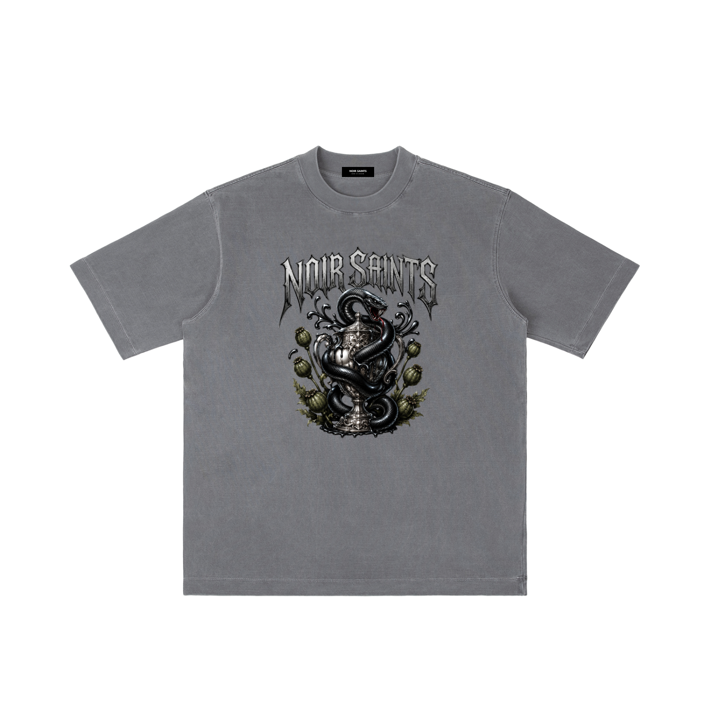 Serpent Relic Drop-Shoulder T-Shirt