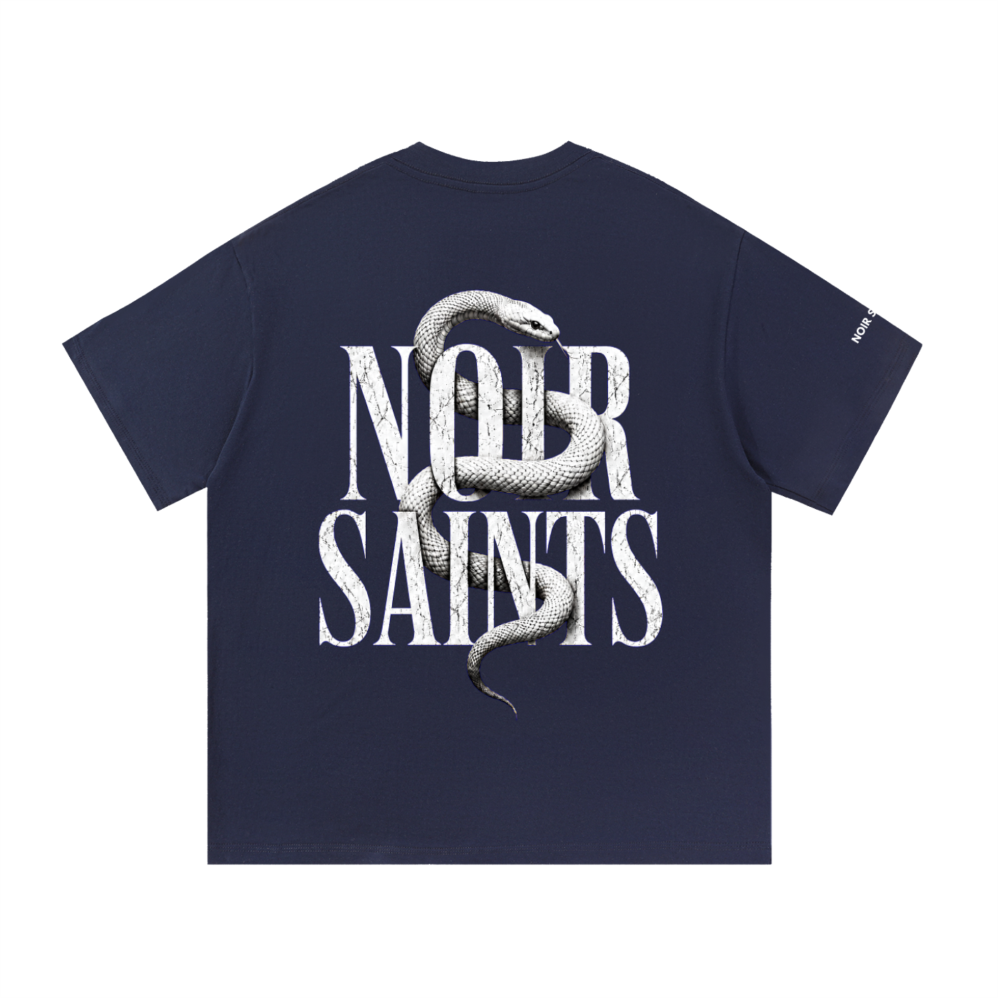 White Serpent Noir T-Shirt