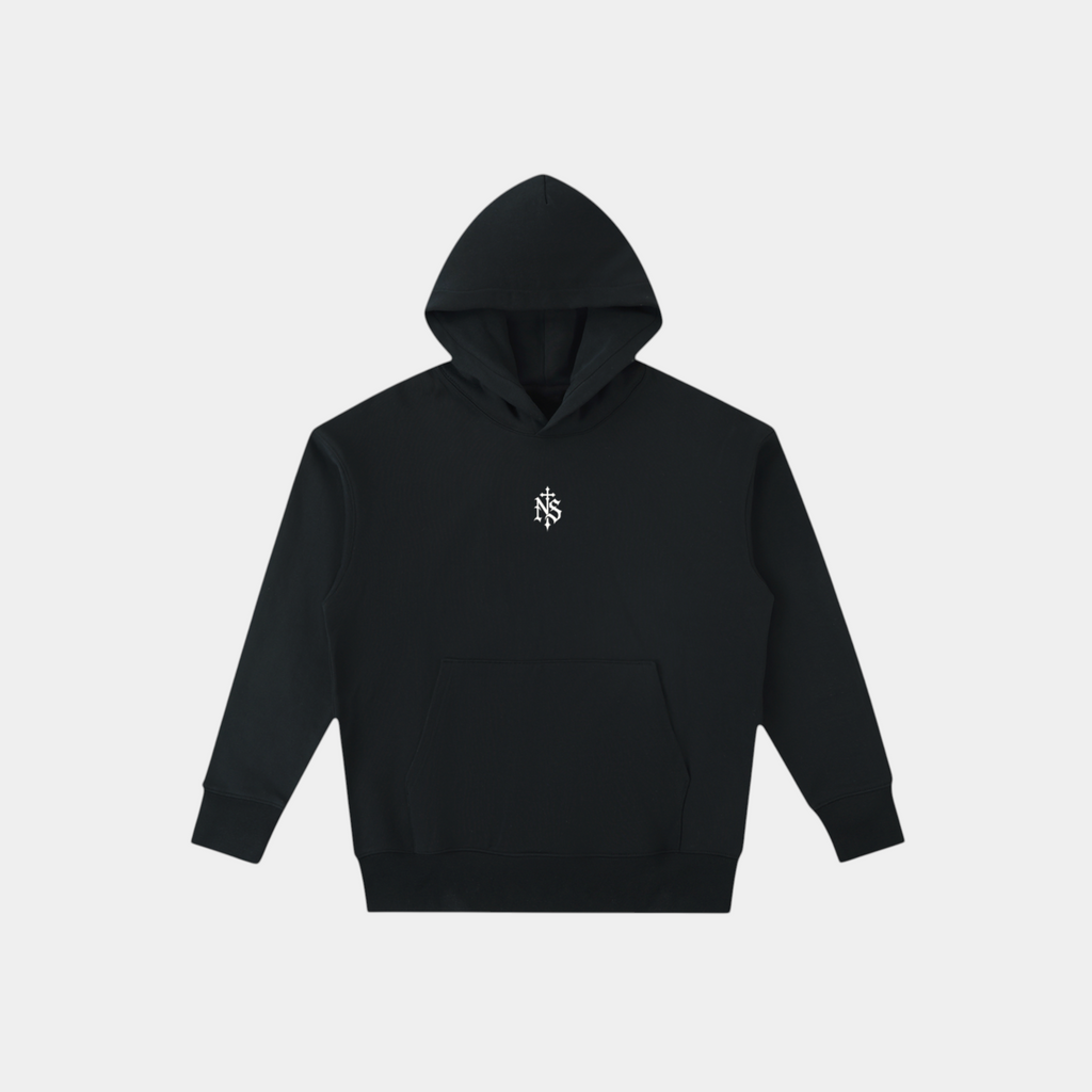 Black hoodie
