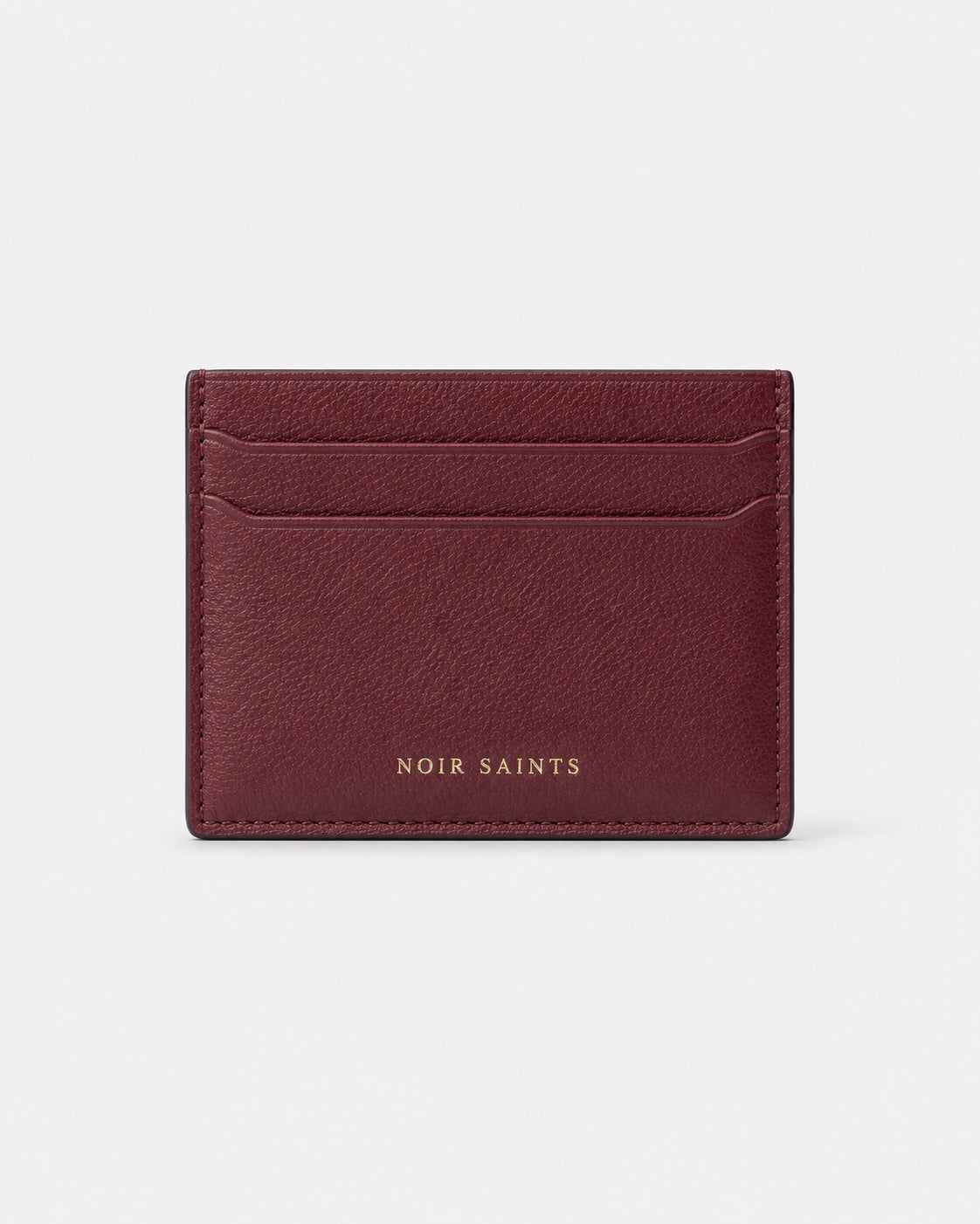 Burgundy Luxe Card Holder