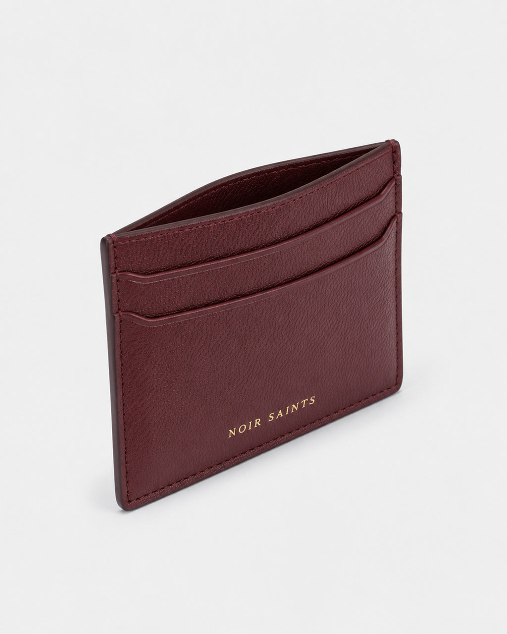 Burgundy Luxe Card Holder