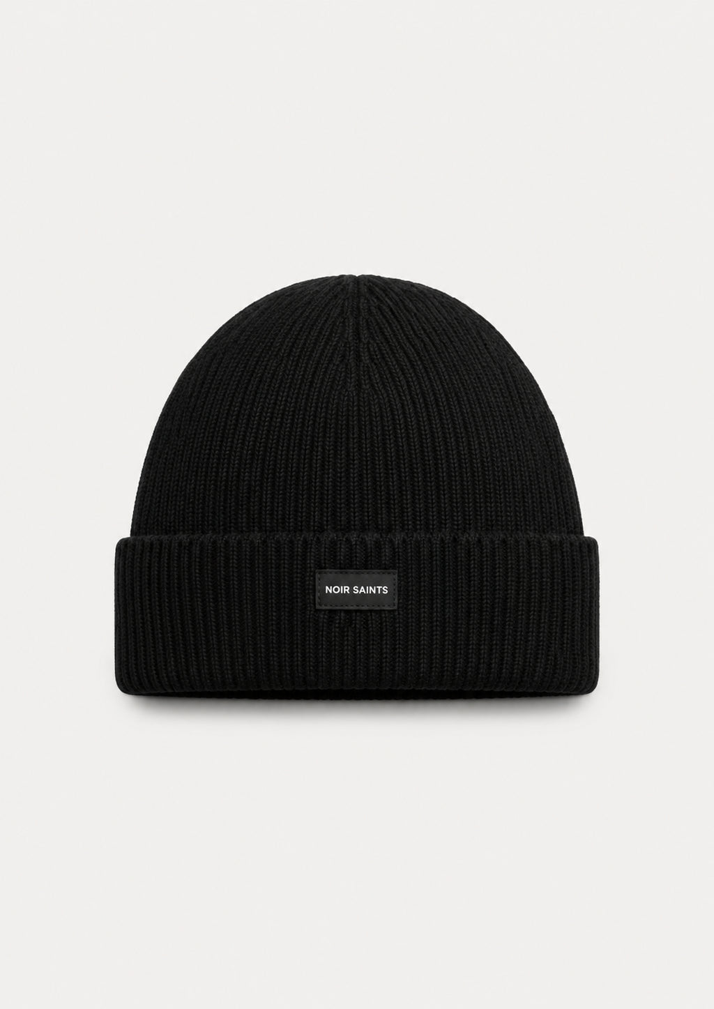 Ribbed Wool Beanie