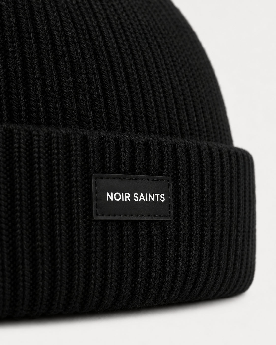 Ribbed Wool Beanie
