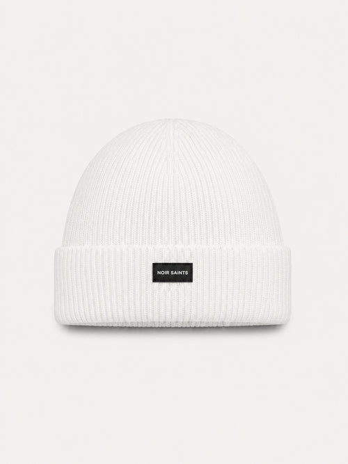 Ribbed Wool Beanie
