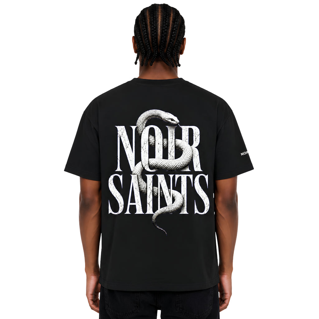 White Serpent Noir T-Shirt