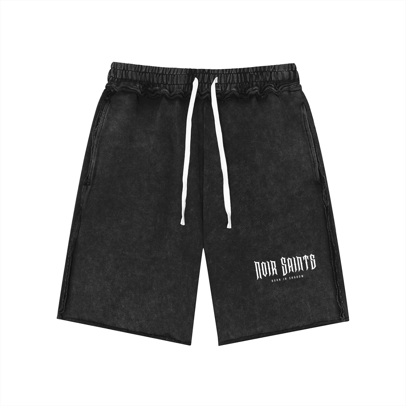 Raw Cut Washed Shorts