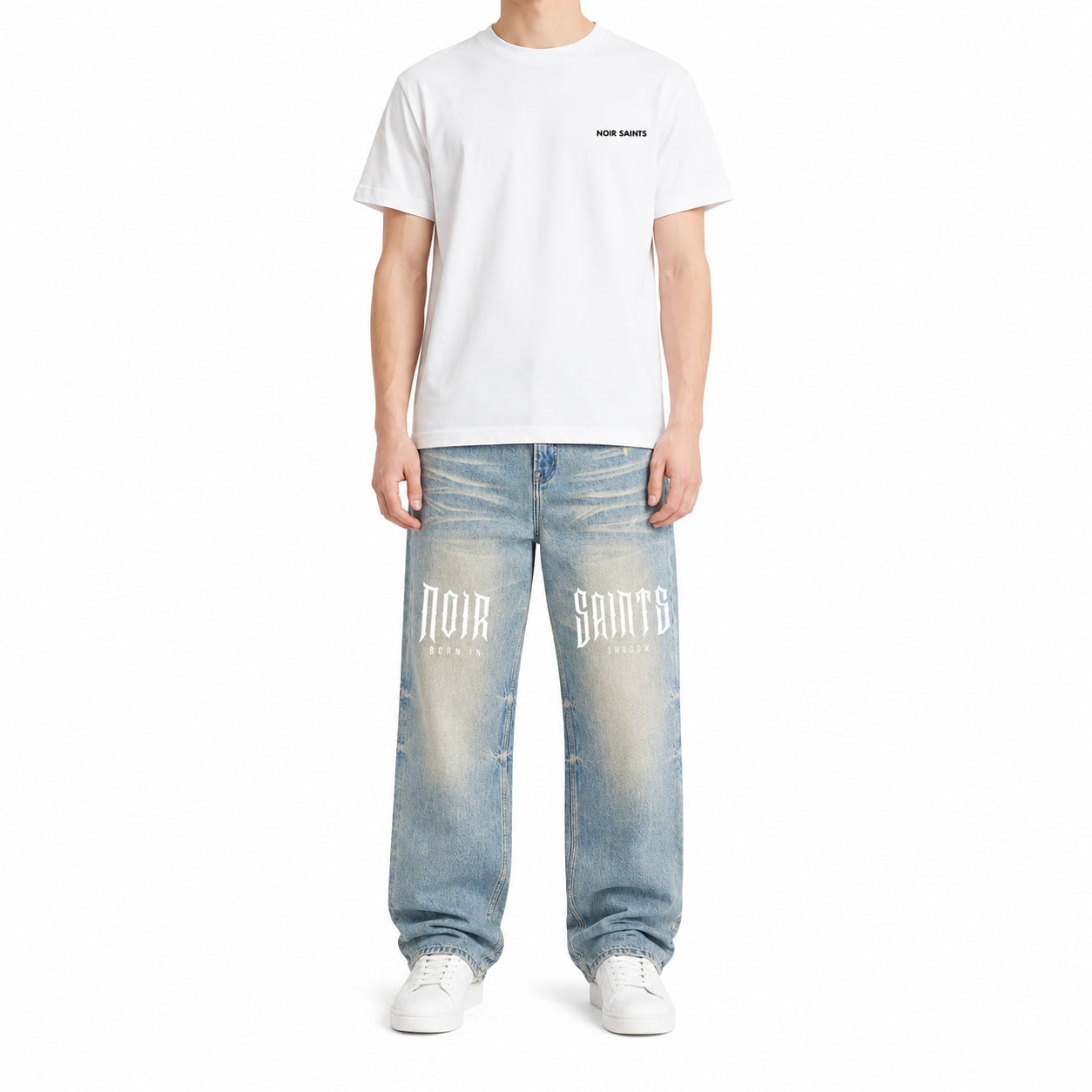 Shadow Wash Denim Jeans