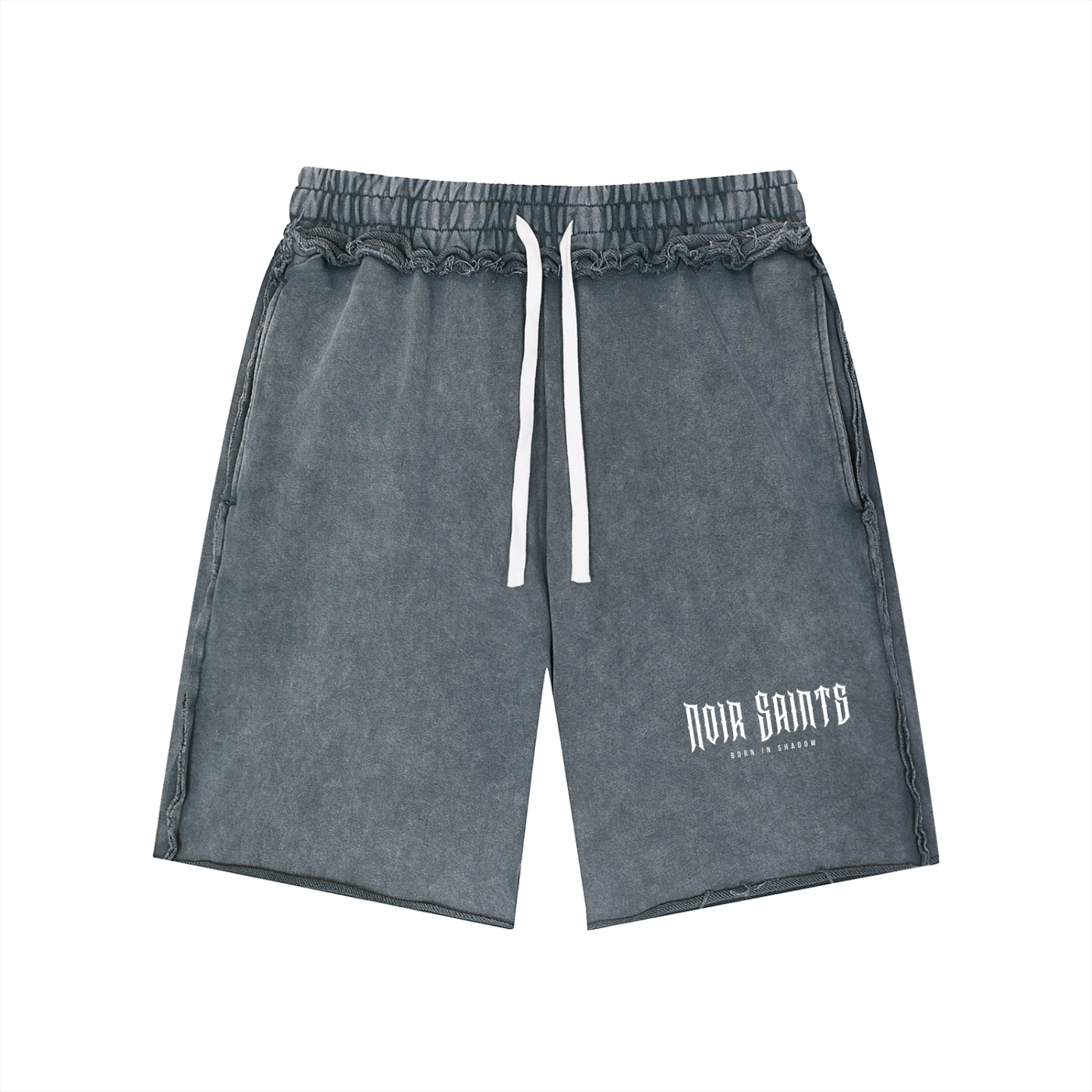 Raw Cut Washed Shorts