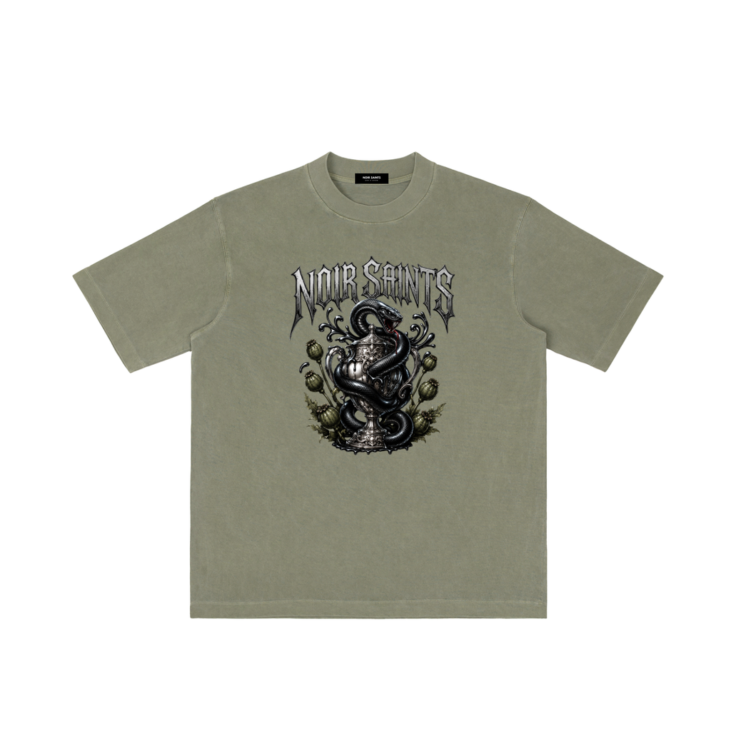 Serpent Relic Drop-Shoulder T-Shirt