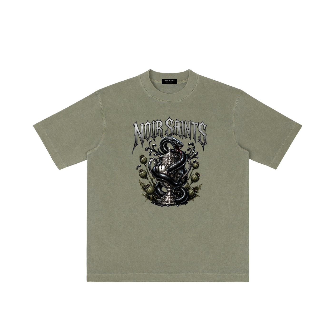 Serpent Relic Drop-Shoulder T-Shirt